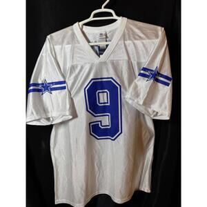 New NFL Dallas Cowboys Tony Romo #9 Jersey  White  Adult Large  Team Apparel